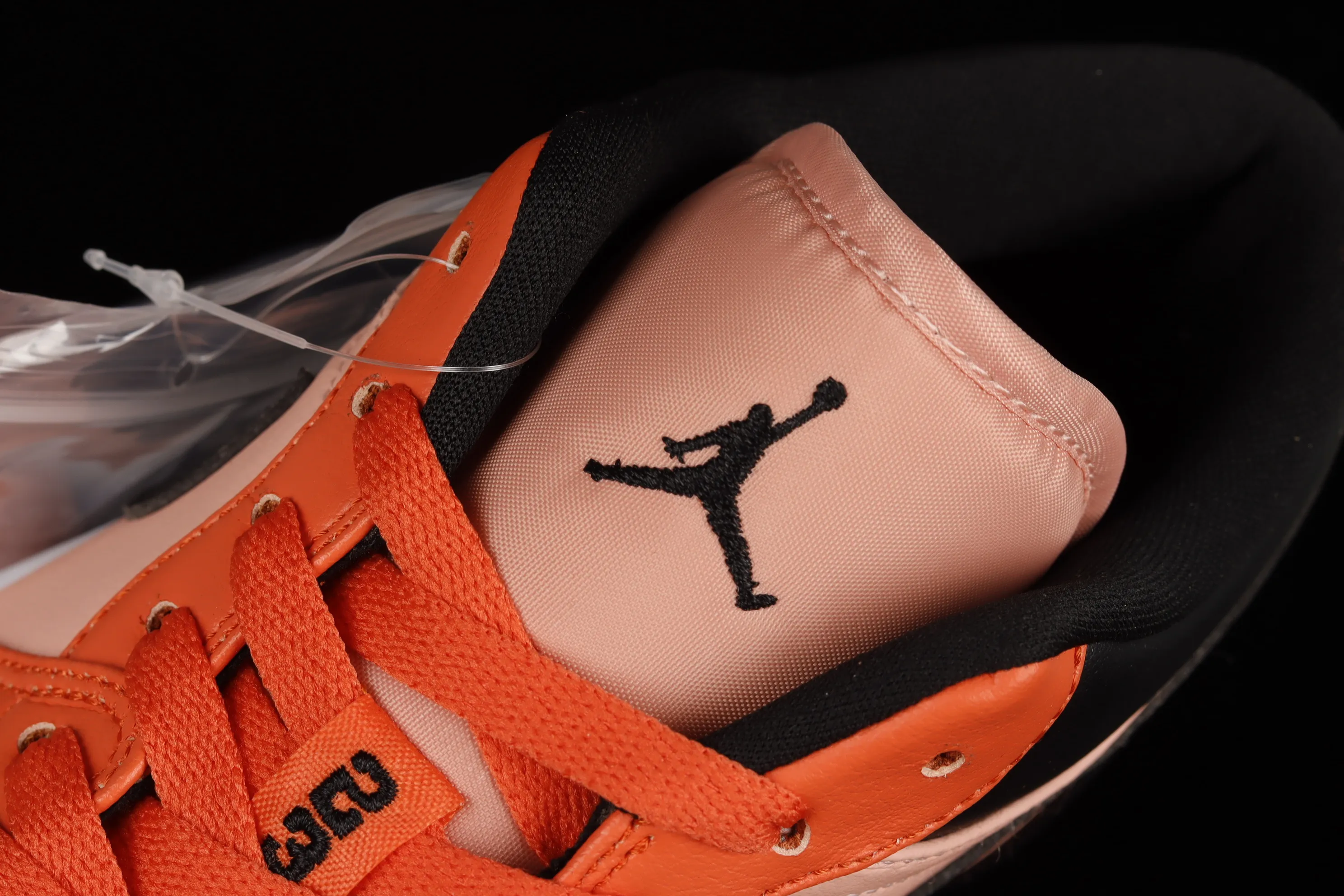 All categories Air Jordan Jordan series basketball shoes Air Jordan 1 Low Air Jordan 1 Low AJ1 Joe 1 white black orange low-top casual sneakers DM3379-600